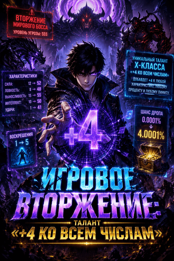 Игровое вторжение: талант «+4 ко всем числам