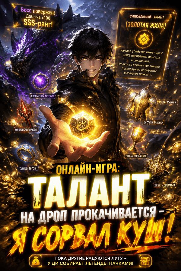 Онлайн-игра: Талант на дроп прокачивается — я сорвал куш!