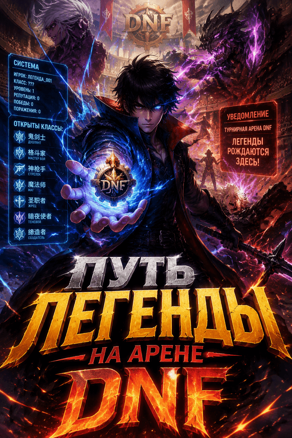 Путь легенды на арене DNF