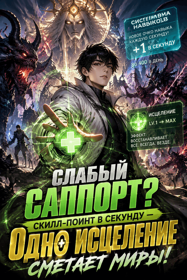 Слабый саппорт? Скилл-поинт в секунду — одно исцеление сметает миры!
