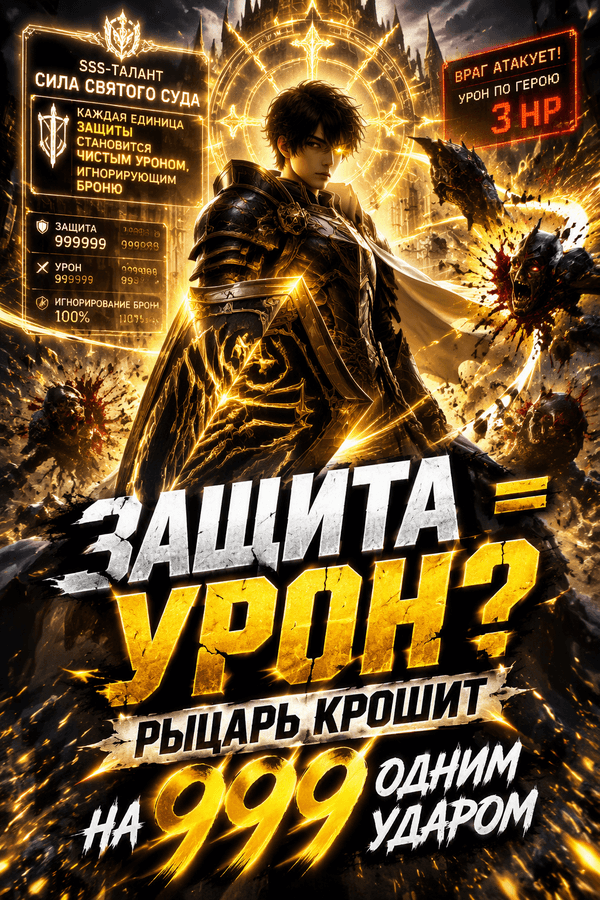 Защита = урон? Рыцарь крошит на 999 одним ударом