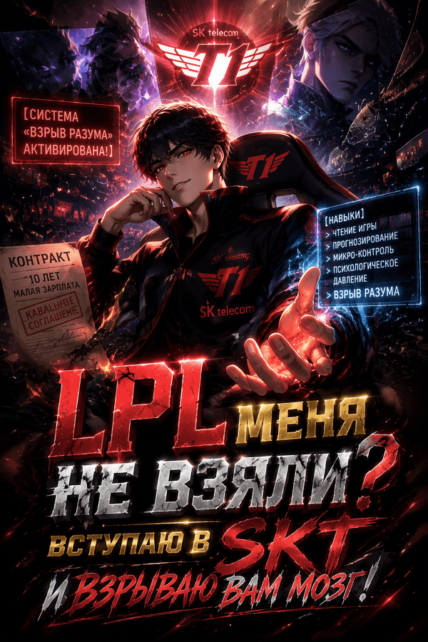 LPL меня не взяли? Вступаю в SKT и взрываю вам мозг!