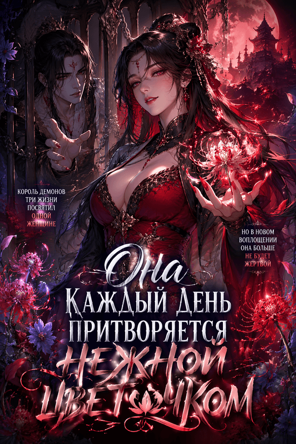 Она каждый день притворяется нежной цветочком
