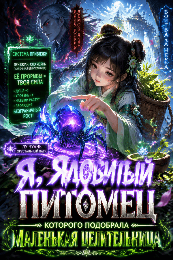 Я, Ядовитый Питомец, Которого Подобрала Маленькая Целительница