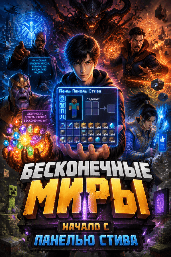 Бесконечные миры: Начало с панелью Стива