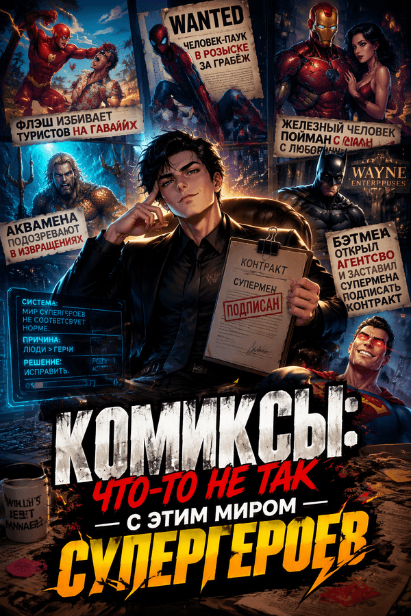 Комиксы: Что-то не так с этим миром супергероев