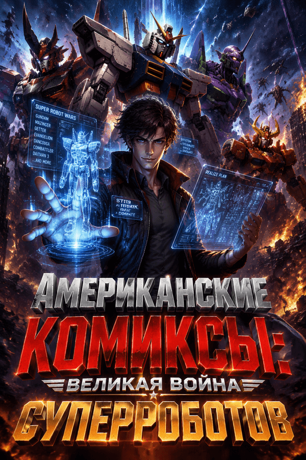 Американские комиксы: Великая война суперроботов