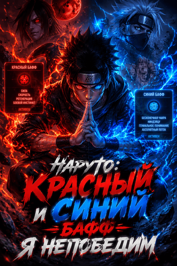 Наруто: Красный и синий бафф — я непобедим