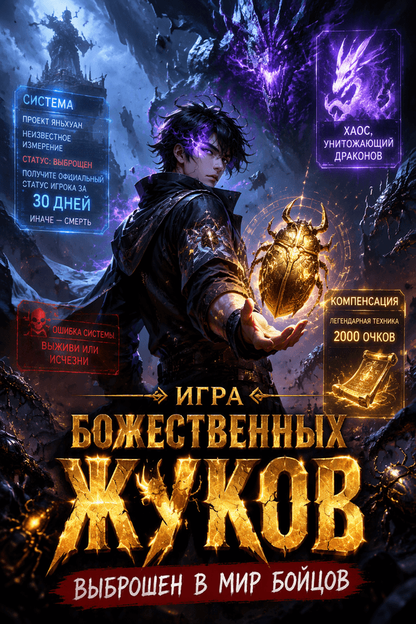 Игра Божественных Жуков: Выброшен в Мир Бойцов