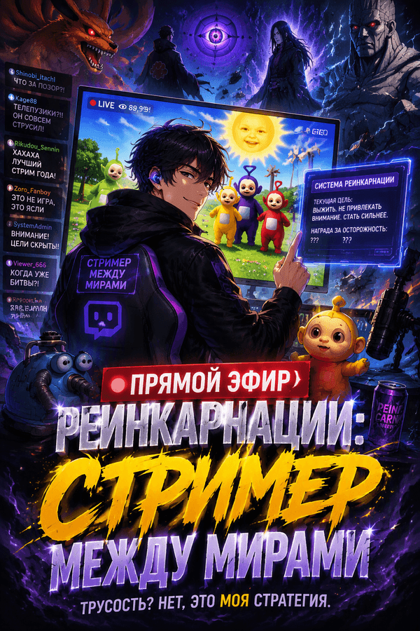 Прямой эфир реинкарнации: Стример между мирами