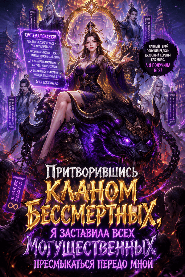 Притворившись кланом бессмертных, я заставила всех могущественных пресмыкаться передо мной