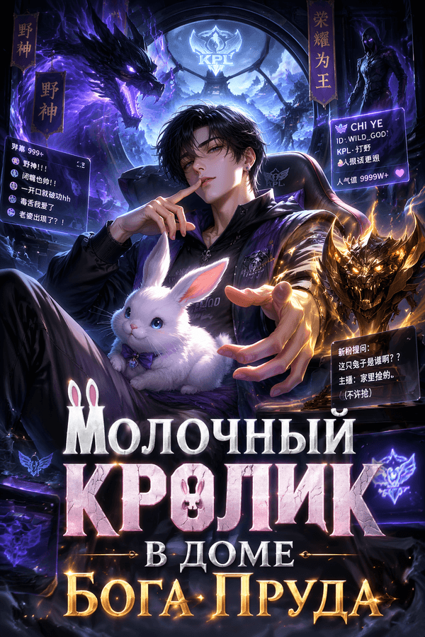 Молочный кролик в доме Бога Пруда