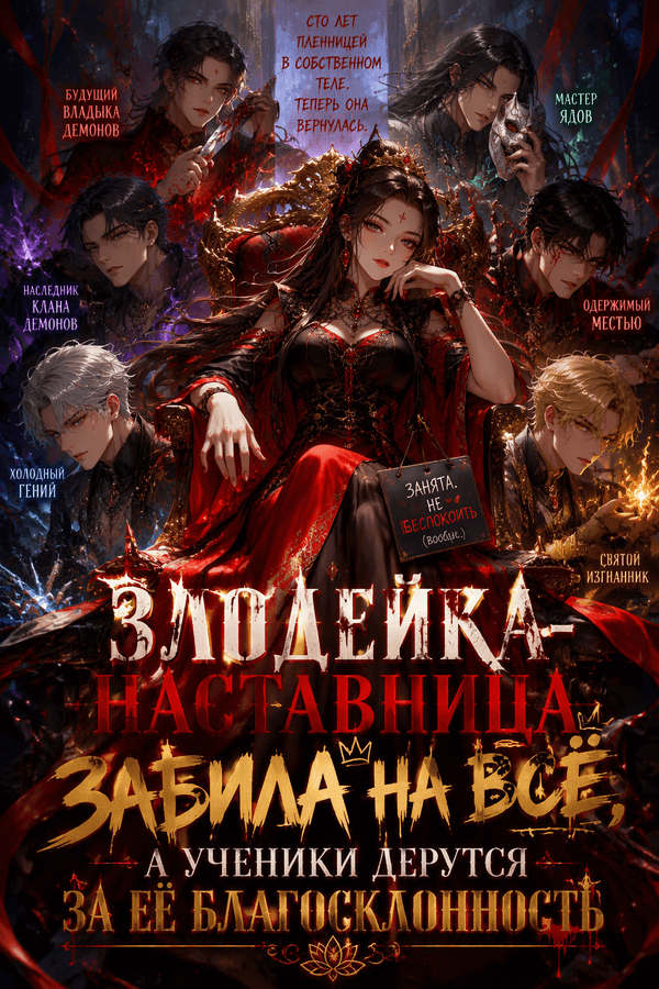 Злодейка-наставница забила на всё, а ученики дерутся за её благосклонность