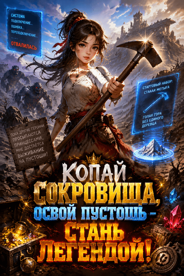 Копай сокровища, освой пустошь — стань легендой!