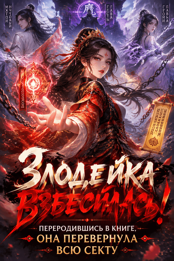 Злодейка взбесилась! Переродившись в книге, она перевернула всю секту