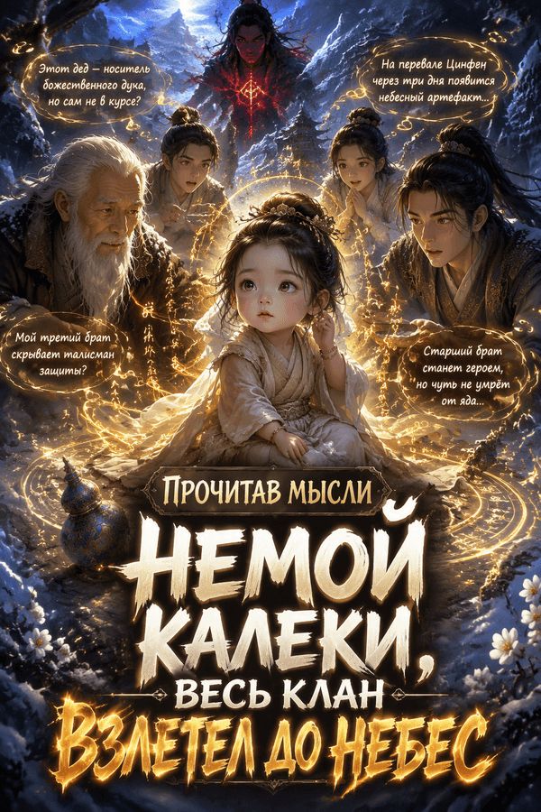 Прочитав мысли немой калеки, весь клан взлетел до небес