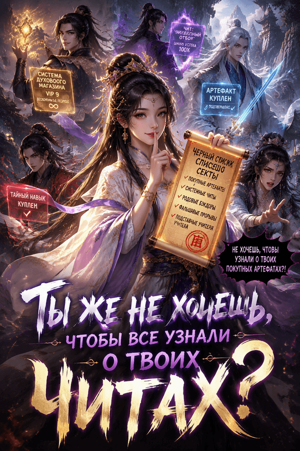 Ты же не хочешь, чтобы все узнали о твоих читах?