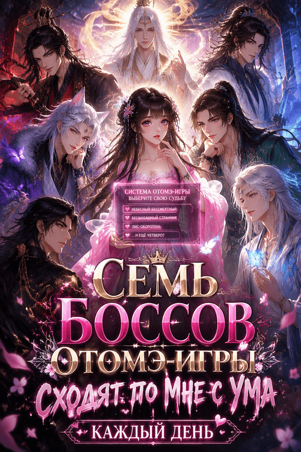 Семь боссов отомэ-игры сходят по мне с ума каждый день