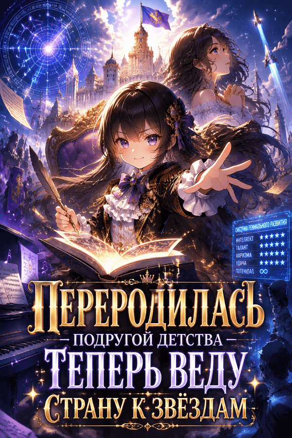 Переродилась подругой детства — теперь веду страну к звёздам