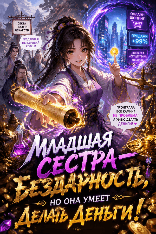 Младшая сестра — бездарность, но она умеет делать деньги!