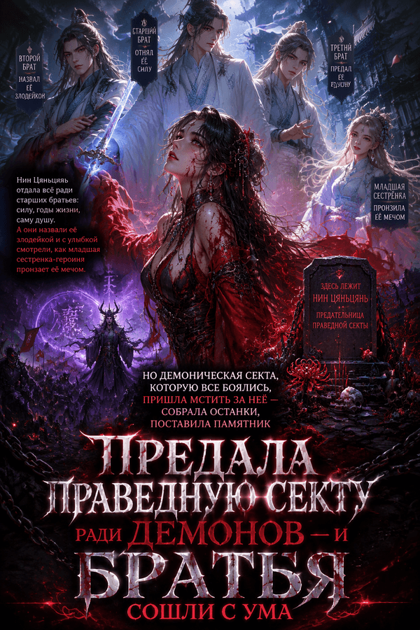 Предала праведную секту ради демонов — и братья сошли с ума