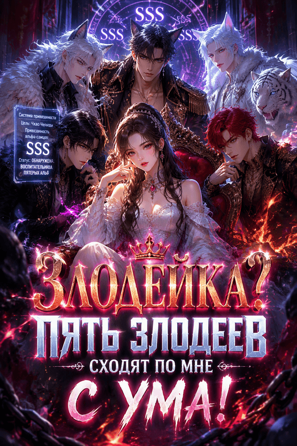 Злодейка? Пять злодеев сходят по мне с ума!