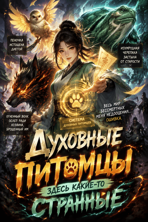 Духовные питомцы здесь какие-то странные