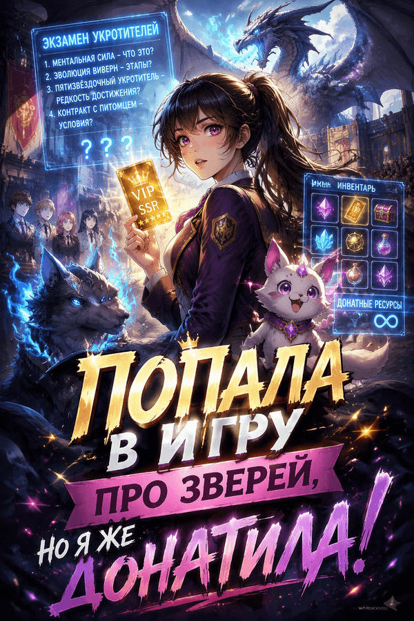 Попала в игру про зверей, но я же донатила!