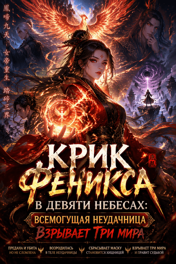 Крик феникса в девяти небесах: Всемогущая неудачница взрывает три мира