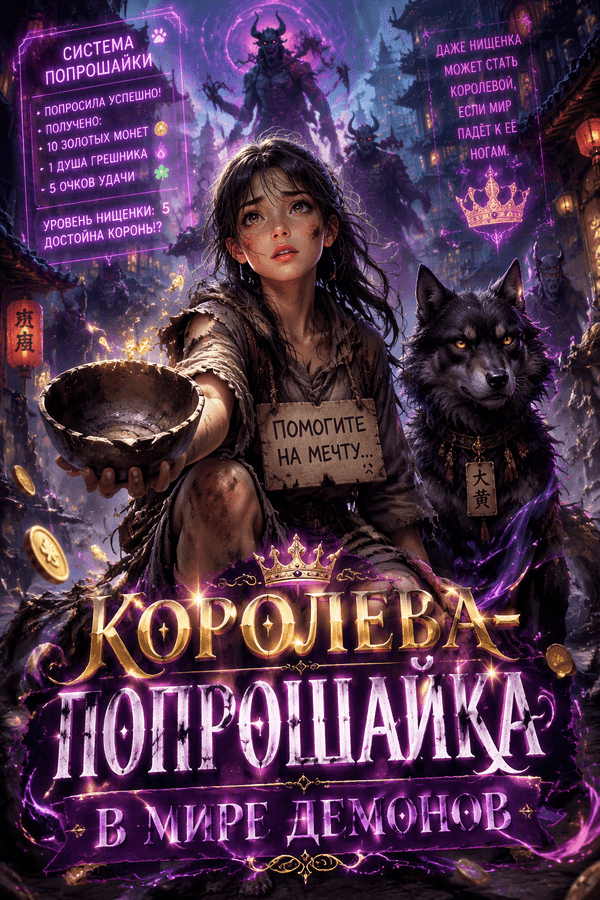 Королева-попрошайка в мире демонов