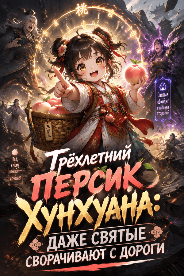 Трёхлетний персик Хунхуана: даже святые сворачивают с дороги