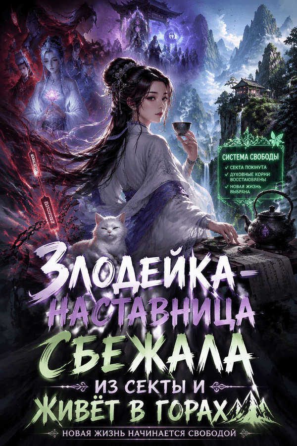 Злодейка-наставница сбежала из секты и живёт в горах
