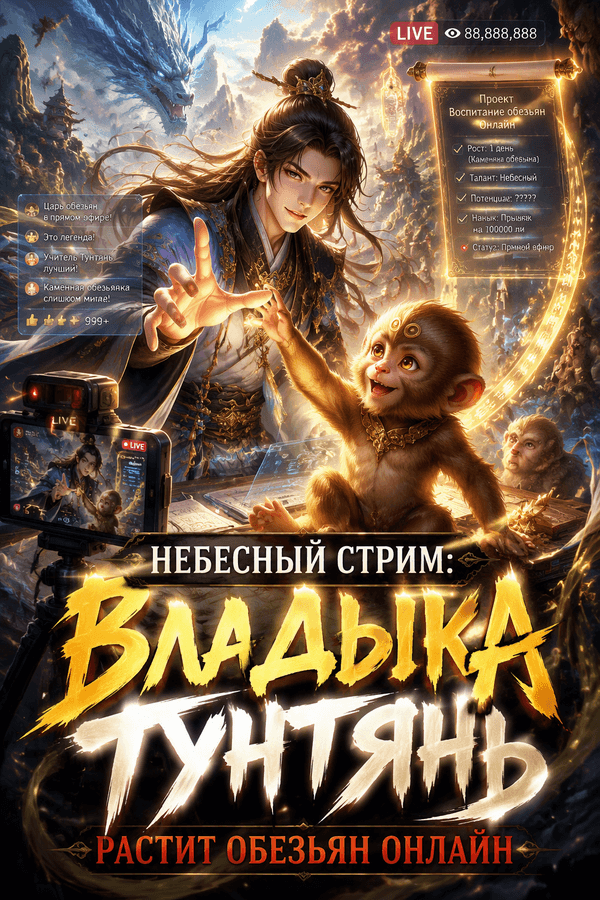 Небесный стрим: Владыка Тунтянь растит обезьян онлайн
