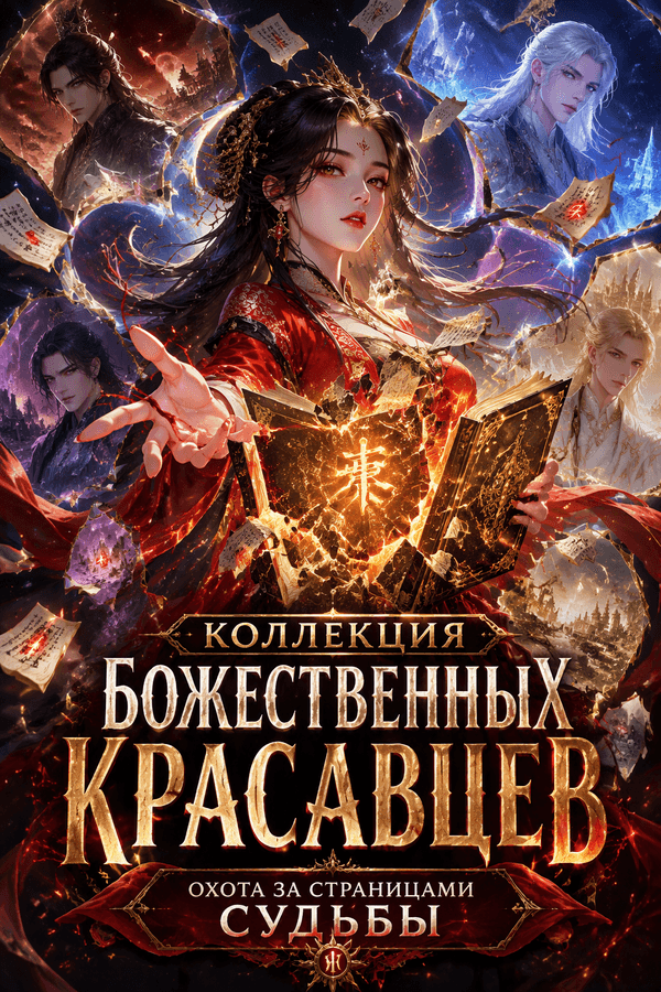 Коллекция божественных красавцев: Охота за страницами судьбы