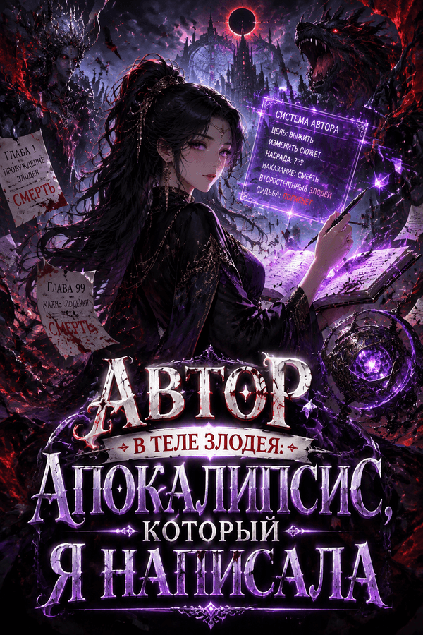 Автор в теле злодея: Апокалипсис, который я написала