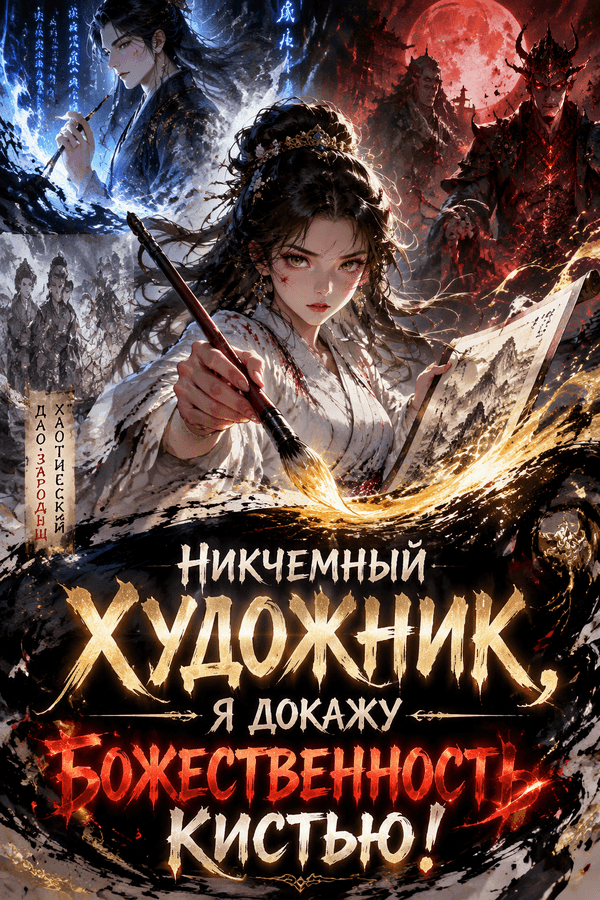 Никчемный художник, я докажу божественность кистью!