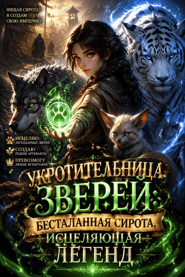 Укротительница зверей: Бесталанная сирота, исцеляющая легенд
