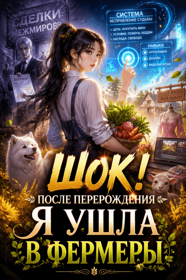 Шок! После перерождения я ушла в фермеры