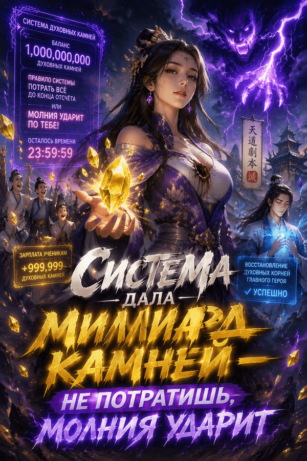 Система дала миллиард камней — не потратишь, молния ударит