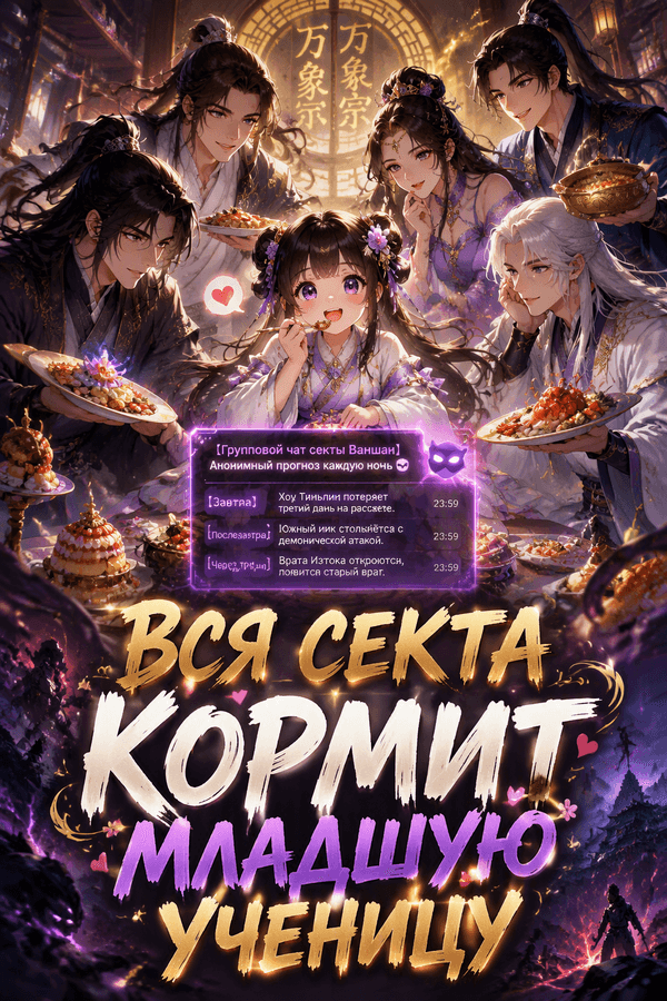 Вся секта кормит младшую ученицу