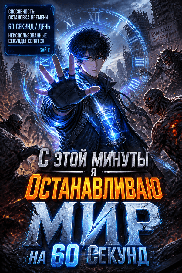С этой минуты я останавливаю мир на 60 секунд