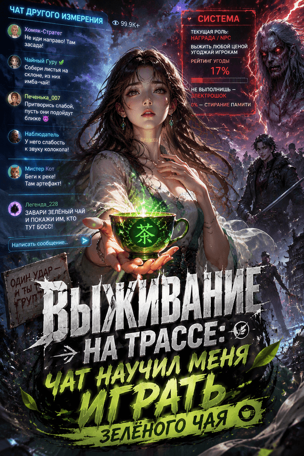 Выживание на трассе: Чат научил меня играть зелёного чая