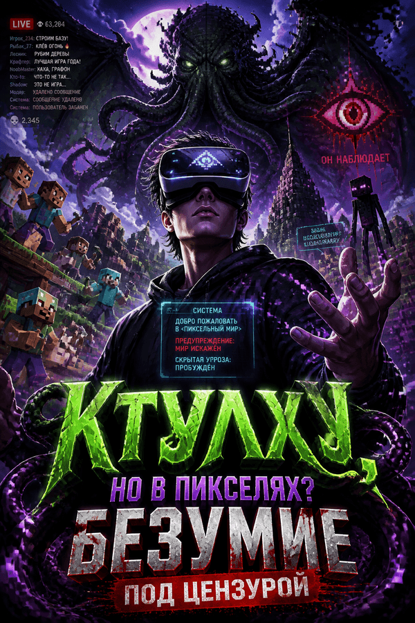 Ктулху, но в пикселях? Безумие под цензурой