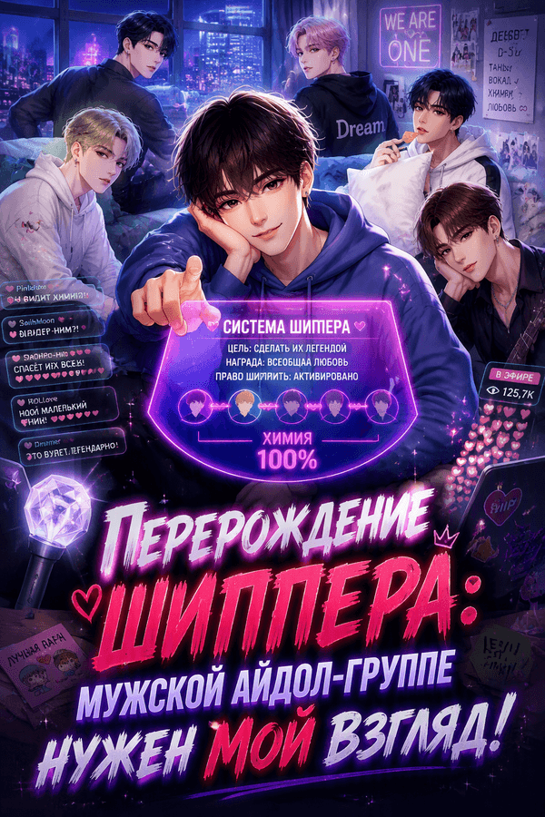 Перерождение шиппера: мужской айдол-группе нужен мой взгляд!