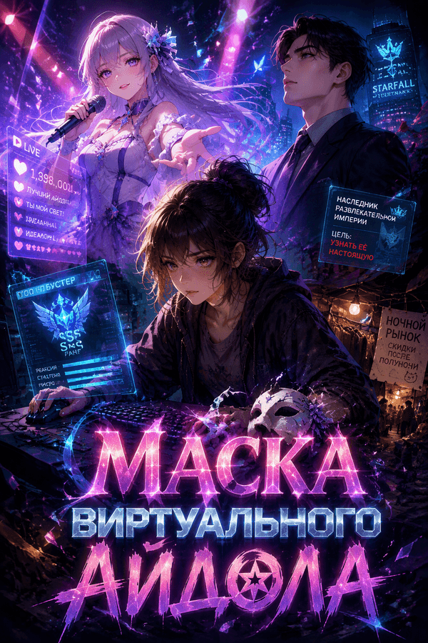 Маска виртуального айдола