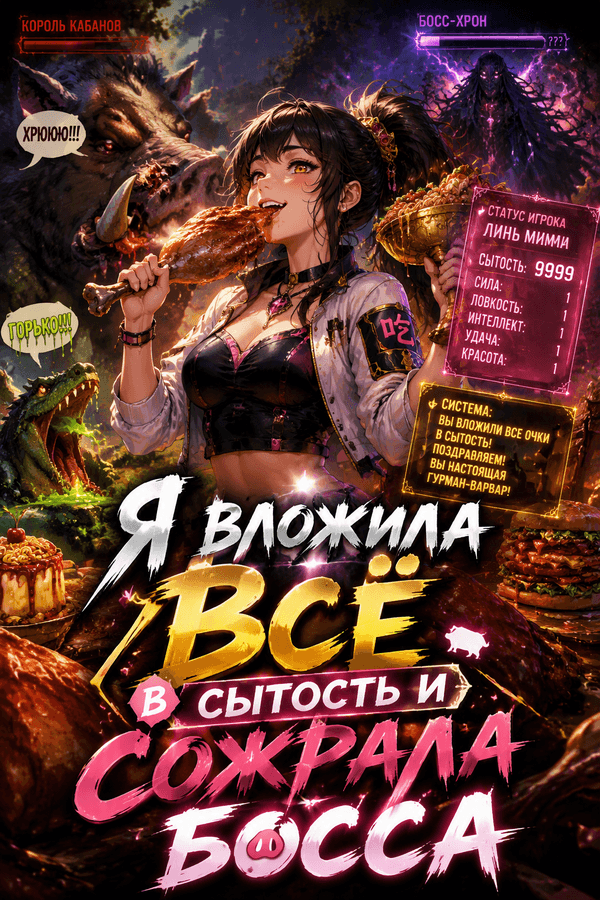 Я вложила всё в сытость и сожрала босса
