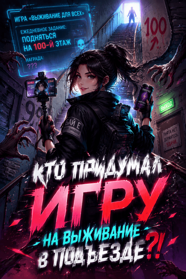 Кто придумал игру на выживание в подъезде?!
