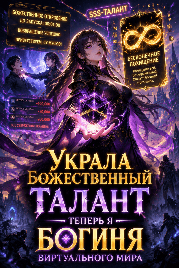 Украла божественный талант — теперь я богиня виртуального мира