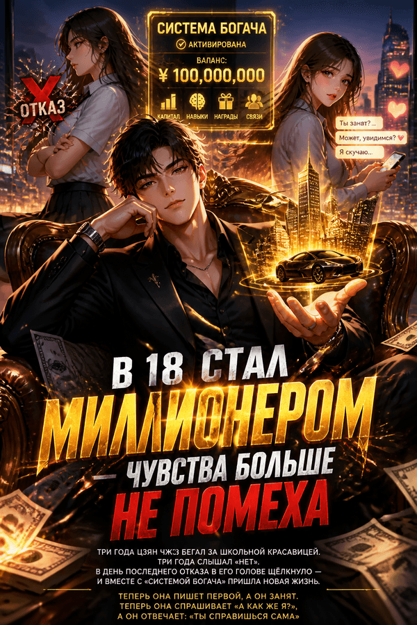 В 18 стал миллионером — чувства больше не помеха