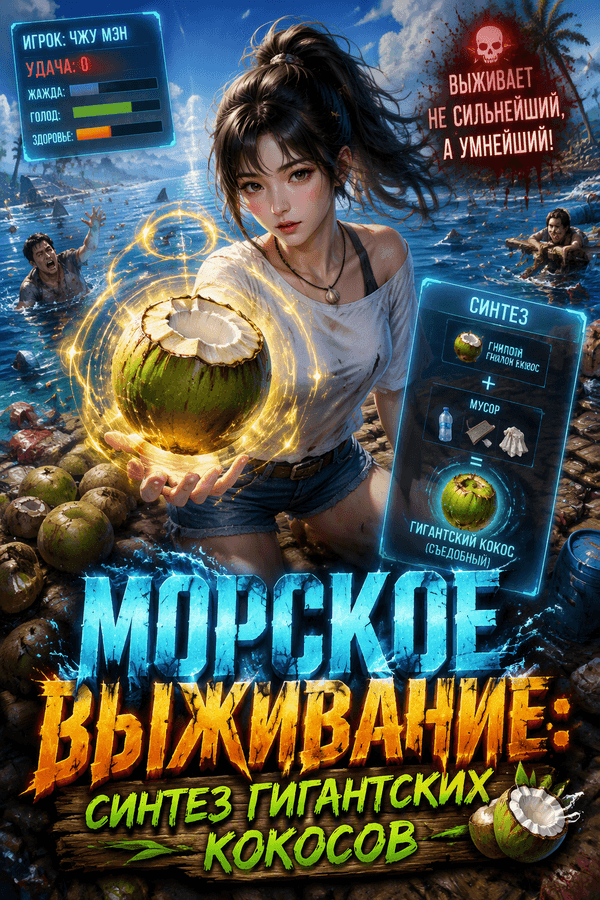 Морское выживание: синтез гигантских кокосов